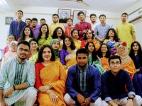 “বসন্ত বরণ উৎসব ১৪২৬ বঙ্গাব্দ” এ নেত্রকোণা মেডিকেল কলেজের দ্বিতীয় ব্যাচের শিক্ষার্থীরা