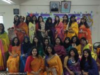 “বসন্ত বরণ উৎসব ১৪২৬ বঙ্গাব্দ” এ নেত্রকোণা মেডিকেল কলেজের প্রথম ও দ্বিতীয় ব্যাচের ছাত্রীরা