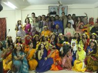 “বসন্ত বরণ উৎসব ১৪২৫ বঙ্গাব্দ” এ নেত্রকোণা মেডিকেল কলেজের প্রথমব্যাচের শিক্ষার্থীরা